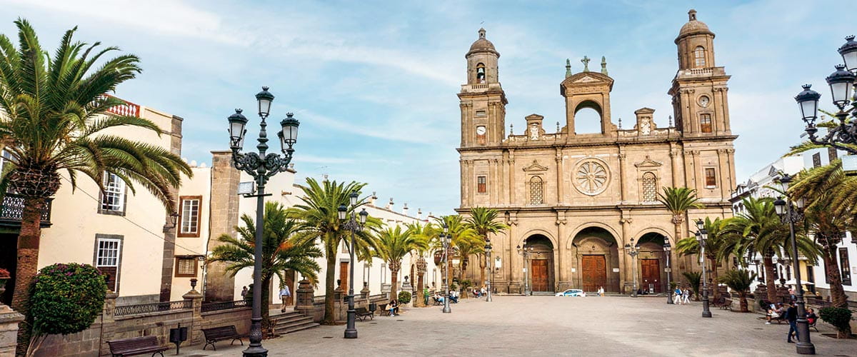 Old Santa Ana Cathedral in Las Palmas de Gran Canaria